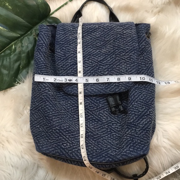 Blue mini backpack by ECOTE - Picture 5 of 7